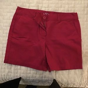 Loft red size 6 shorts 5 inch